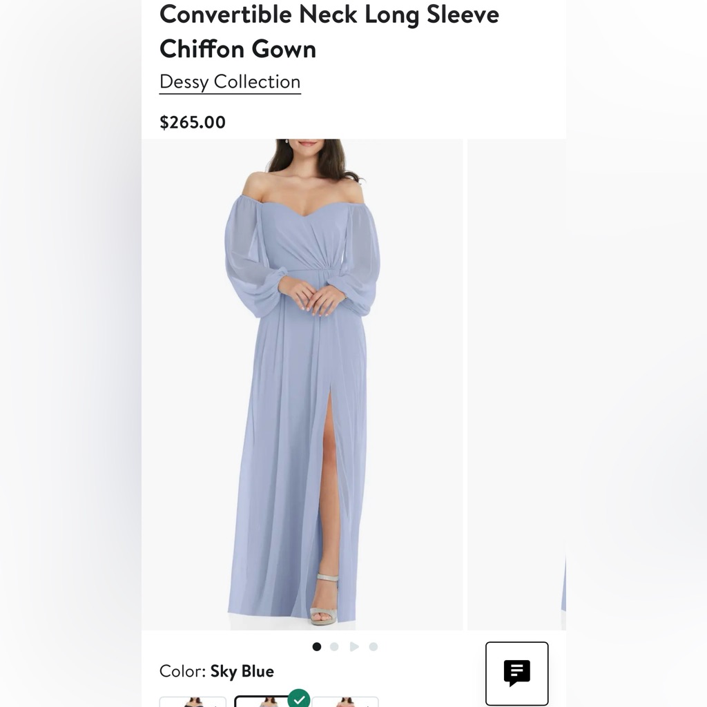 Dessy Collection Convertible Dress